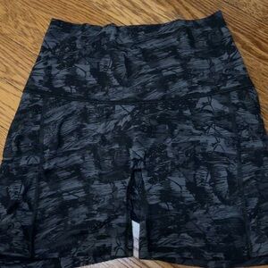 Gymshark Black and Gray Athletic Shorts